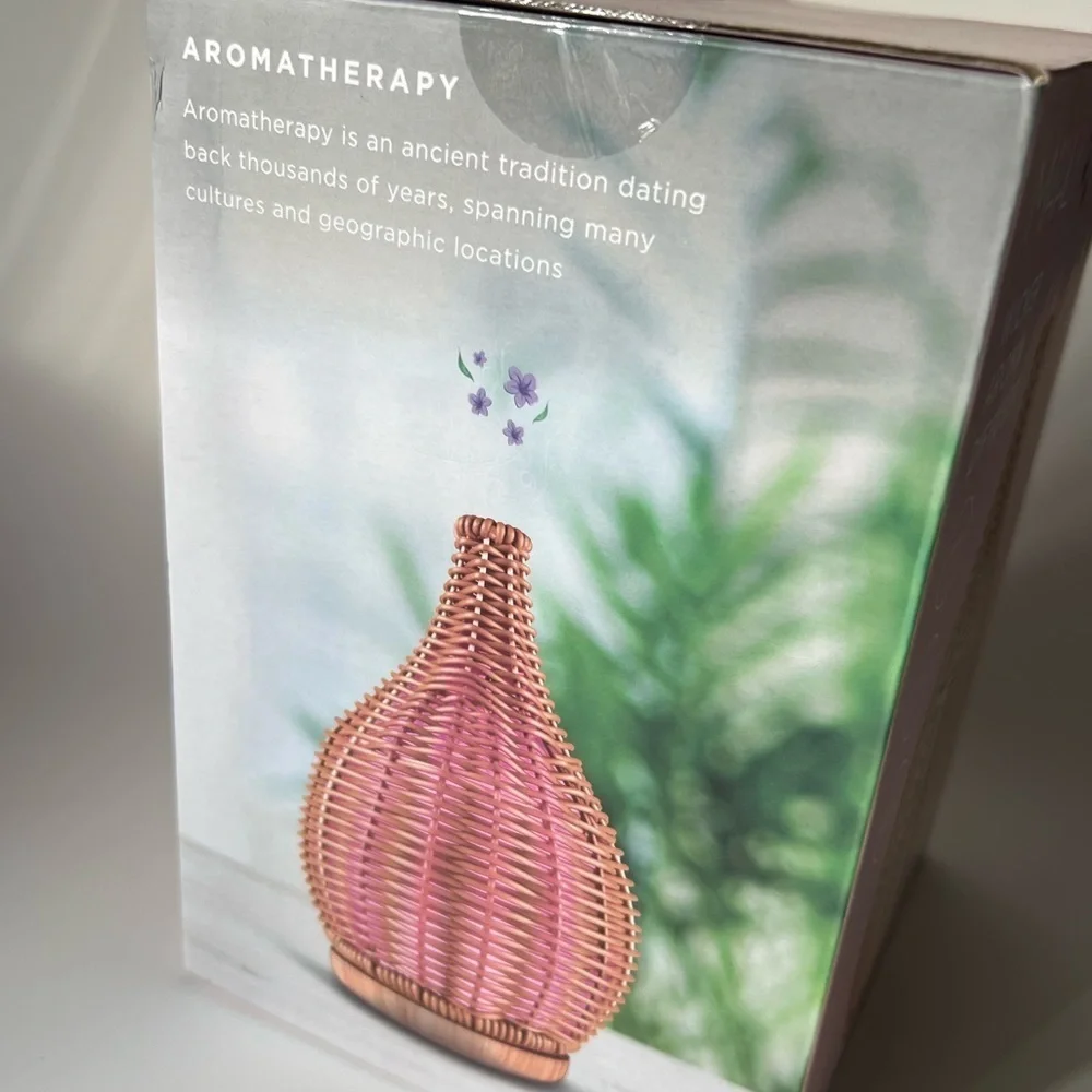 Mahli Wicker Essential Oil Diffuser Rattan Diffuser